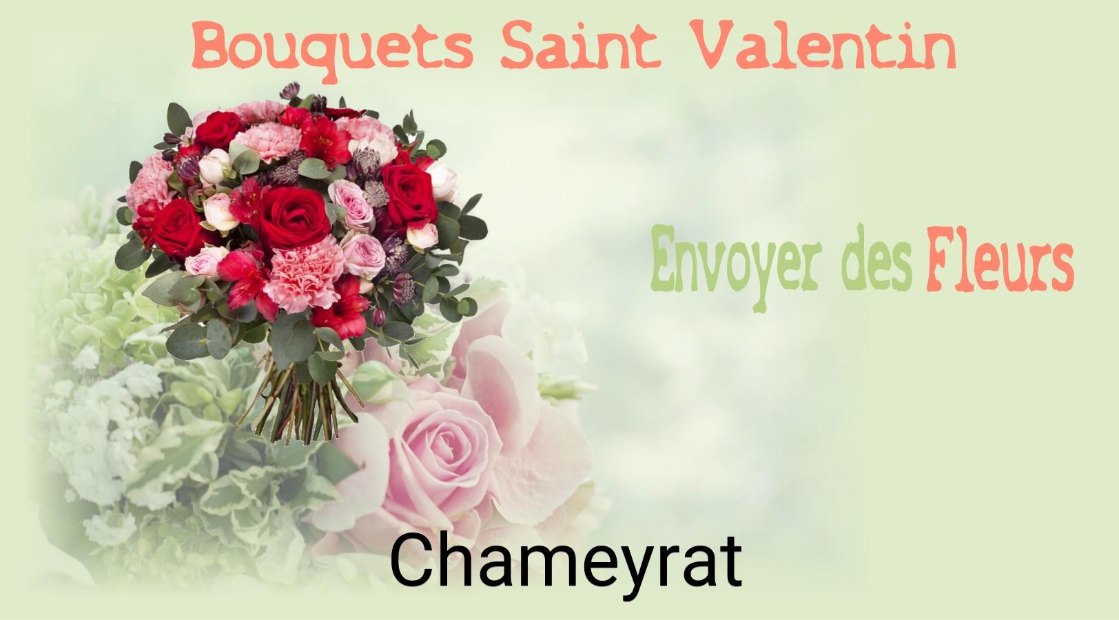 Roses de Saint-Valentin livrées à Chameyrat
